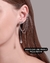 Brinco Ear Line Prata 2 Peças