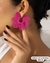 Brinco de Flor Rosa