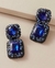 Par de Brincos de Strass Azul na internet