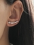 Brinco Ear Cuff de Strass Prata - comprar online