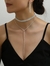 Conjunto de Colar e Brincos de Strass na internet