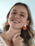 Brinco Laranja Redondo - comprar online