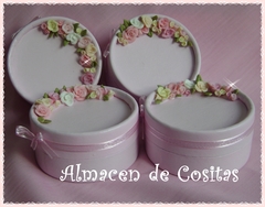 CAJITAS CIRCULARES (x 10 unidades)