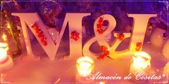 INICIALES DE LOS NOVIOS