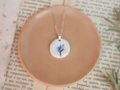 Colar Lavanda Impressão - puri