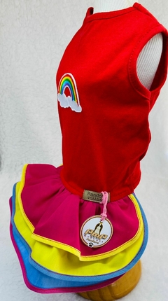 Vestido Arco-íris