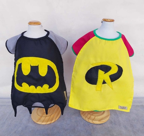 Fantasias Batman e Robin Pet