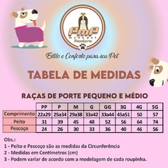 Vestido Pet Palhacinha