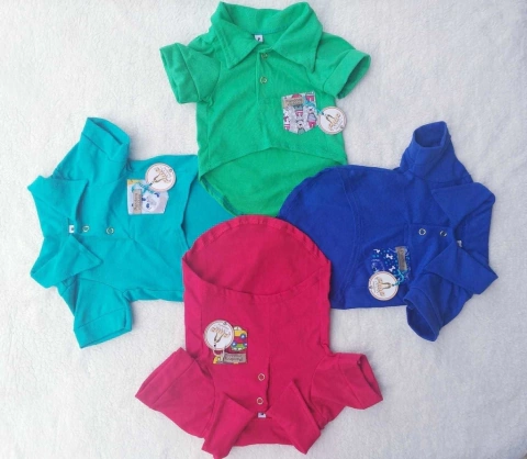 Blusinhas pólo coloridas