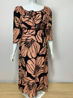 Vestido midi plus size - TAM G2