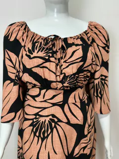 Vestido midi plus size - TAM G2 - comprar online