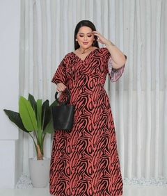 Vestido longo plus size - TAM G2 - comprar online