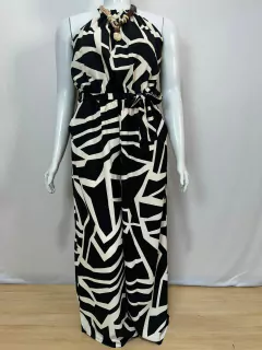 Macacão longo plus size - TAM G2