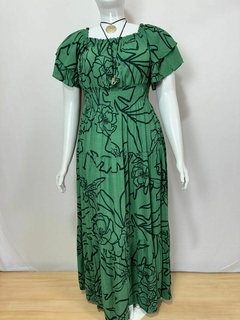 Vestido ciganinha plus size - TAM G2