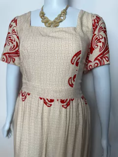 Vestido longo plus size - TAM G2 - comprar online