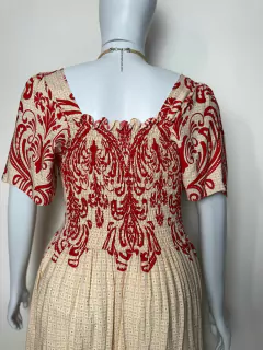Vestido longo plus size - TAM G2 - Tendência Store
