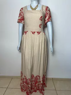 Vestido longo plus size - TAM G2