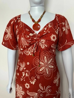 Vestido midi plus size - TAM GG na internet