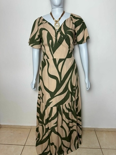 Vestido longo envelope - TAM G1
