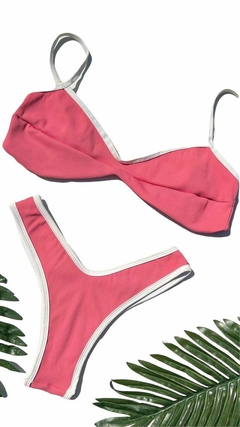 Biquíni Tais Rosado Bicolor