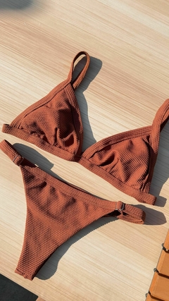 Biquíni Júlia Marrom - comprar online