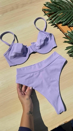Biquíni Marina Hot Pants Lavanda - comprar online