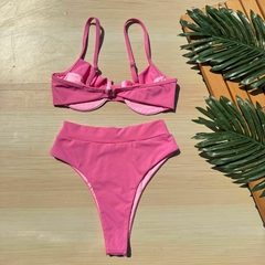 Biquíni Marina Hot Pants Rosa - Nami