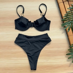 Imagem do Biquíni Marina Hot Pants Preto Artefato