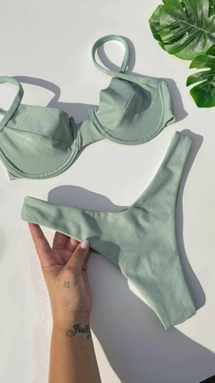 Biquíni Marina Verde Chá - comprar online