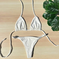 Biquíni Cortininha Branco - comprar online