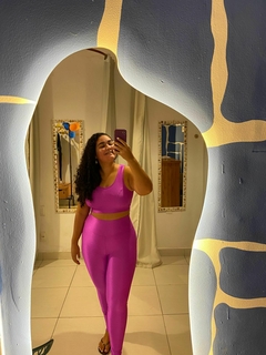 Conjunto Calça Fúcsia Plus - Nami
