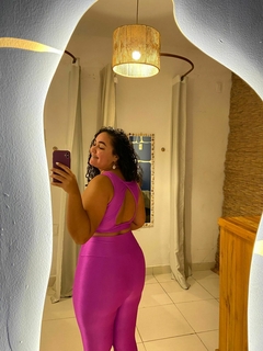 Conjunto Calça Fúcsia Plus na internet