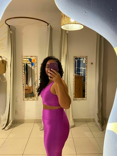 Conjunto Calça Fúcsia Plus - comprar online