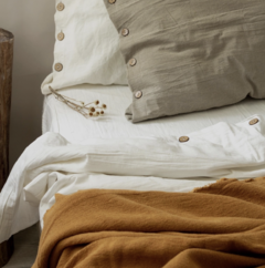 Imagen de Cubre Edredón Off White - Tussor