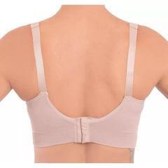 Sutiã Top de Amamentação Trifil com Pouca Costura Sem Bojo Alca Ajustável Fecho Click Feminino Liso - loja online