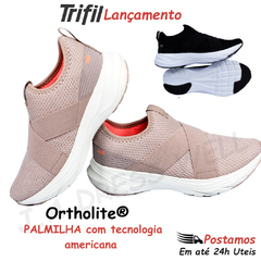 Tênis Feminino Trifil Esportivo Caminhada Corrida Leve Confortável Academia Casual Sola TPU/EVA