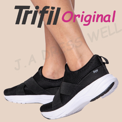 Tênis Feminino Trifil Esportivo Caminhada Corrida Leve Confortável Academia Casual Sola TPU/EVA na internet
