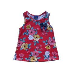 Conjunto Verão Infantil Feminino Menina Flores