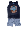 Conjunto Verão Infantil Masculino Menino Óculos