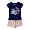 Conjunto Verão Infantil Feminino Menina Smile