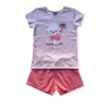 Conjunto Verão Infantil Feminino Menina Ursinho
