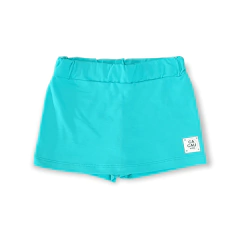 Conjunto Com Blusa E Shorts Saia Cacau Kids 