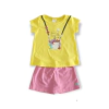 Conjunto Com Blusa E Shorts Saia Cacau Kids