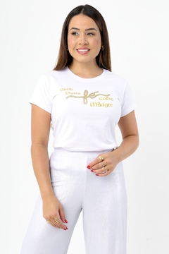 Camiseta T Shirt Blusa Feminina Natal Ano Novo 22 - loja online
