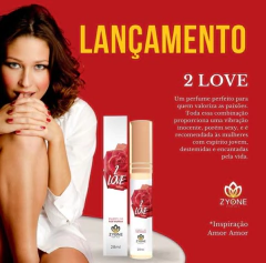 PERFUME 2LOVE FEMININO - Inspiração: AMOR AMOR, COD 1344/ ZYONE - Fênix Comércio Varejista Ltda