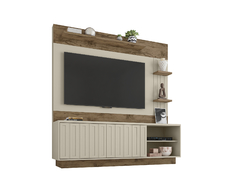 HOME THEATER CLAP JATOBA/OFF WHITE - loja online