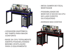 Imagem do Mesa Gamer Tecnomobili ME4152 0002