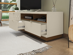 RACK BANCADA RENDA OFF WHITE/HAVANA - loja online