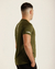 Camiseta Confort Sport Verde-Militar line off