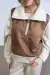Chaleco piel reversible Solange